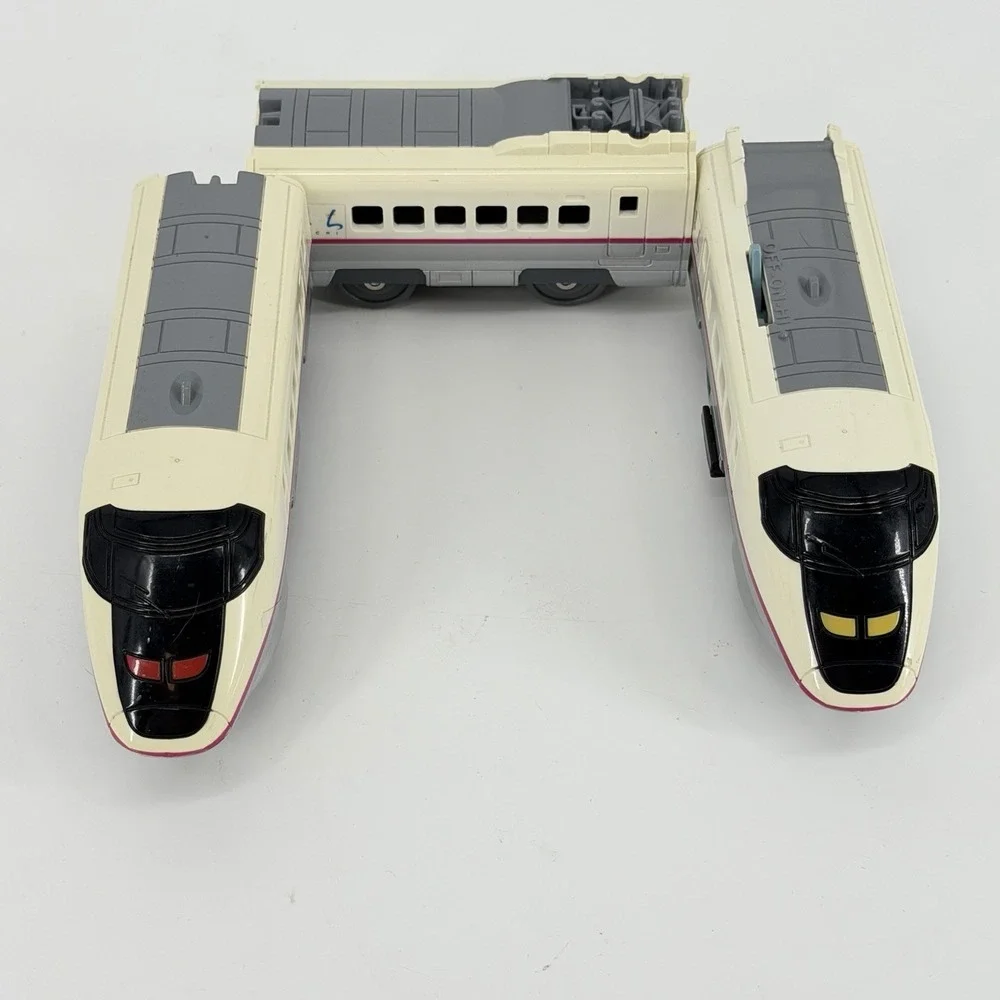 Tomy 1991 Komachi Shinkansen Bullet Train Motorized 3-Car Set Parts Repair